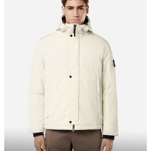 43426 POLYESTER MICRO TWILL. OFF-WHITE. Size Large. NEVER WORN WITH TAGS